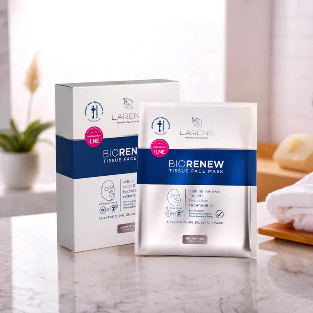 Larens BIO Renew Tissue Face Mask - 4 sachets