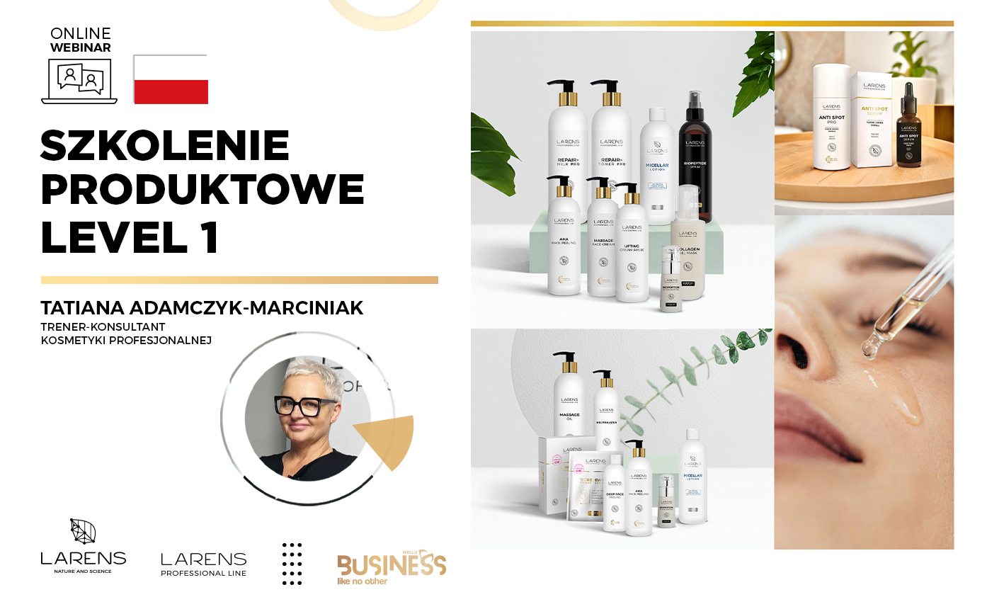 Larens Professional (LEVEL 1) – Online Training with Tatiana Adamczyk-Marciniak